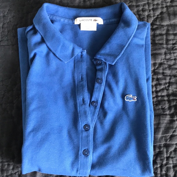 Lacoste Tops - Bright blue Lacoste polo